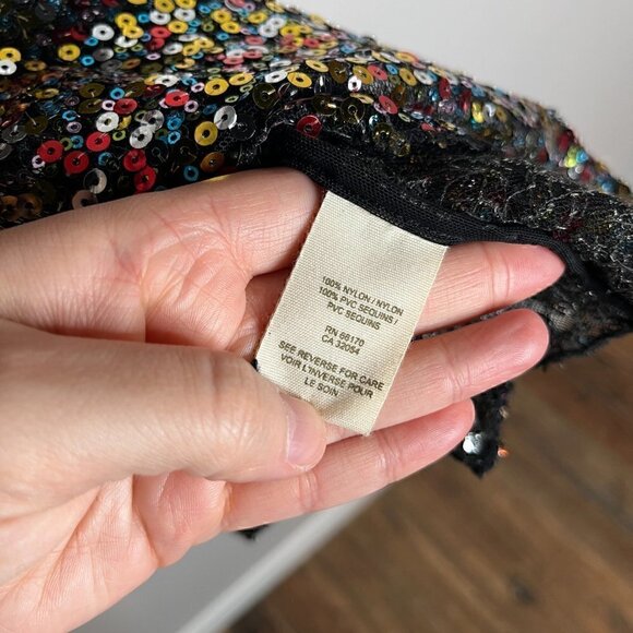 Free People sequin sheer mini dress - Picture 4 of 6